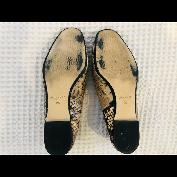 ZARA loafers snakeskin - Picture 6 of 6